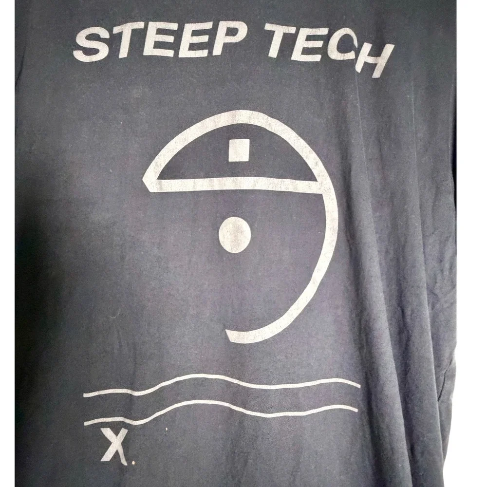 The North Face Men's Steep Tech Logo Short Sleeve T Shirt Scot Schmidt Black XL